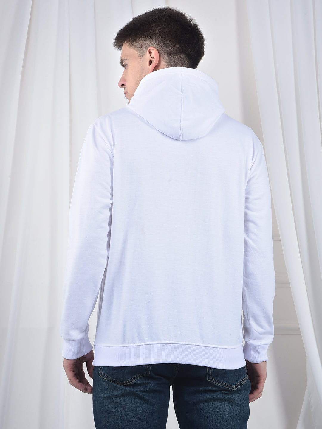Royal Youth Premium White Winter Hoodie