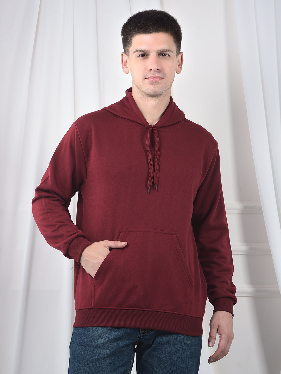 Royal Youth Maroon Luxe Hoodie