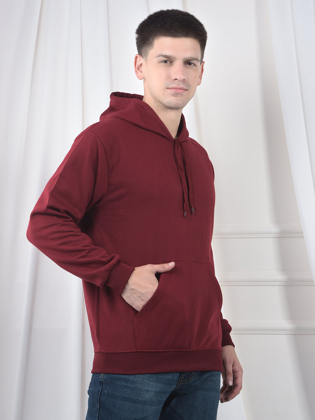 Royal Youth Maroon Luxe Hoodie