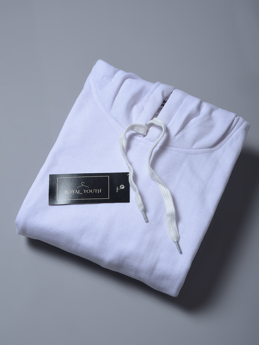 Royal Youth Premium White Winter Hoodie