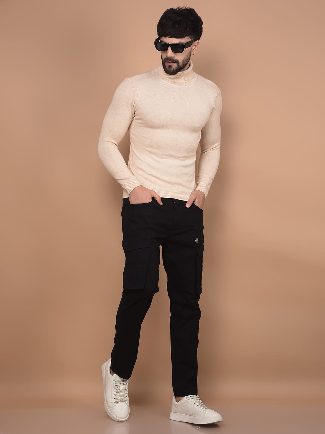 ROYAL BLACK CARGO PANT