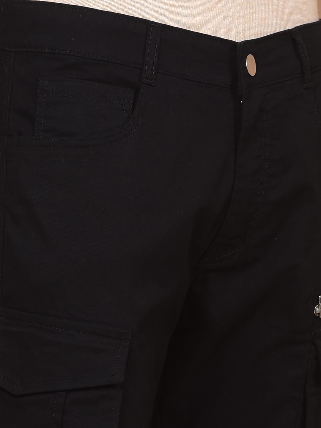 ROYAL BLACK CARGO PANT