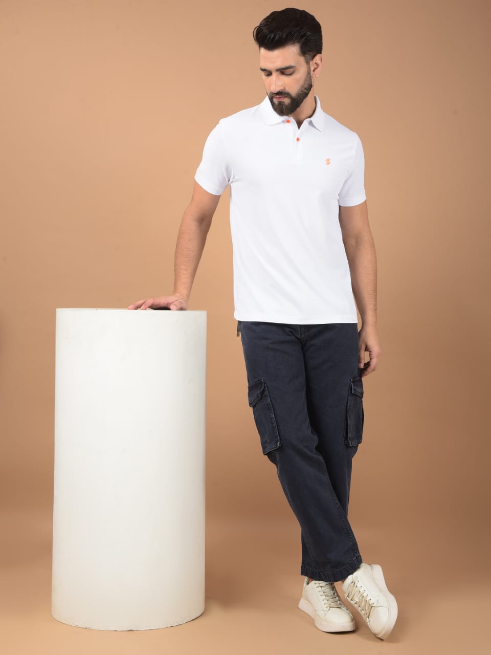ROYAL CHARCOAL BLUE CARGO PANT