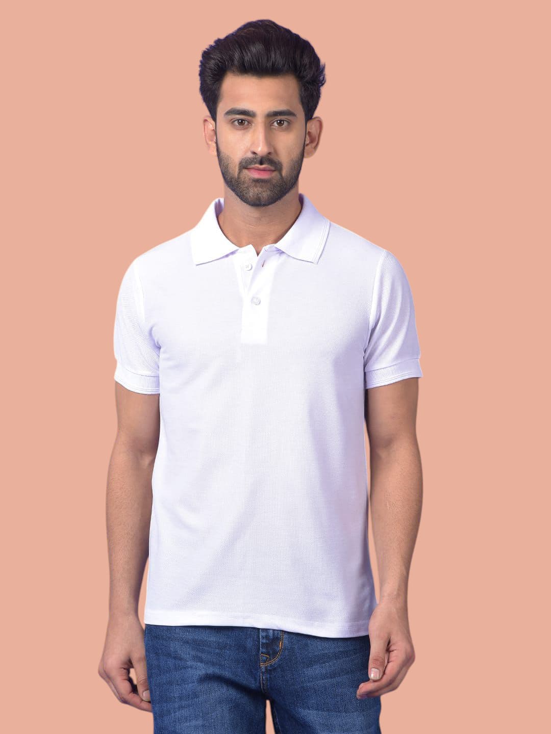 ROYAL WHITE+SKY POLO COMBO