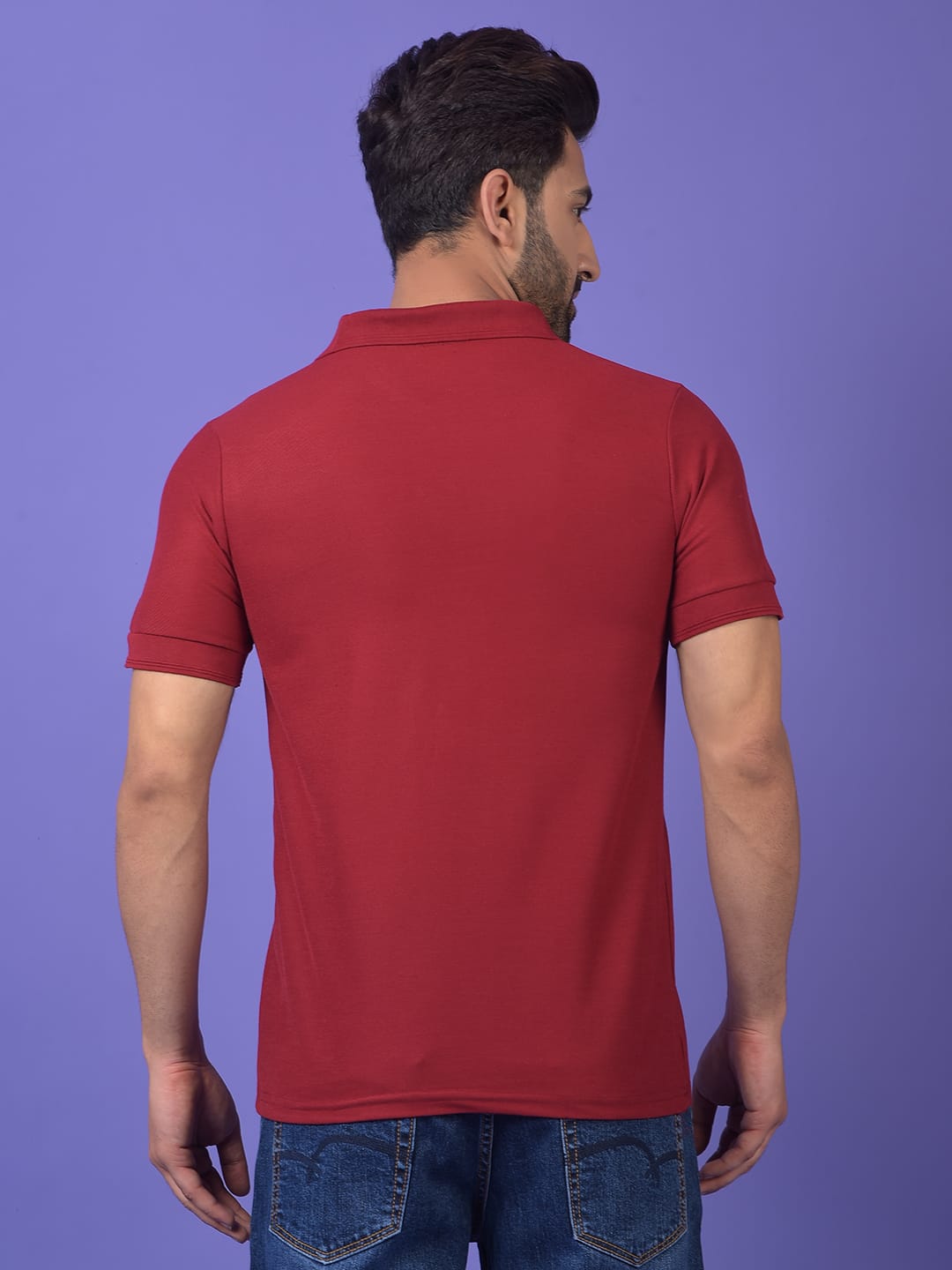 ROYAL MAROON+NEVY POLO COMBO