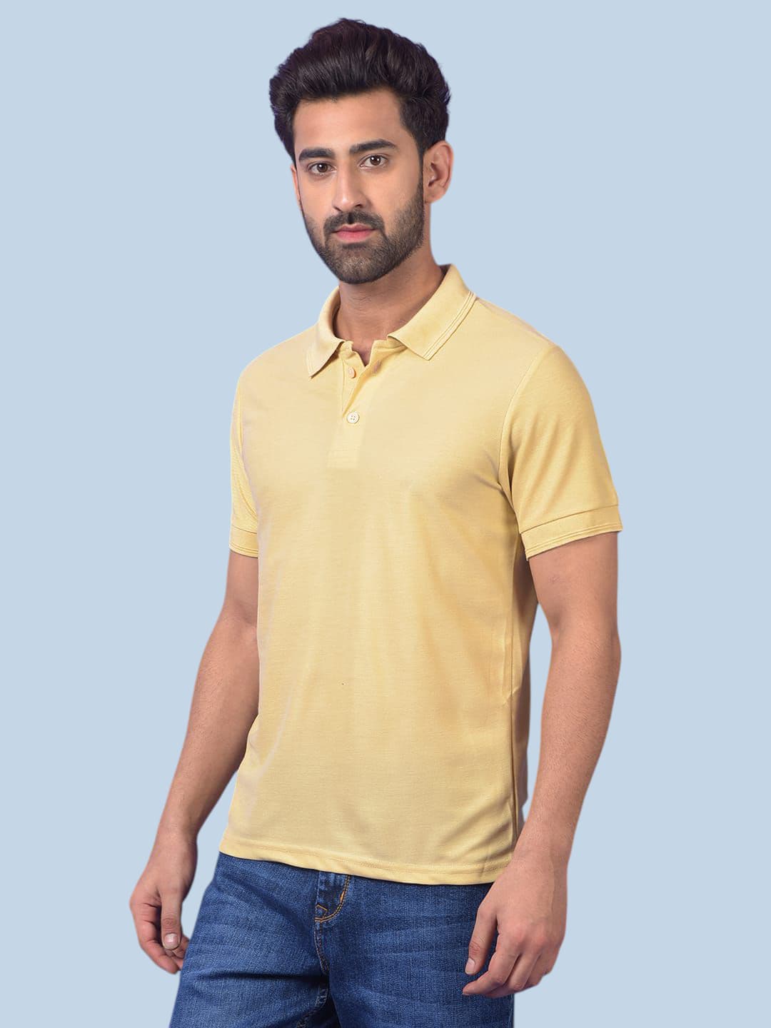 ROYAL WHITE+BEIGE POLO COMBO