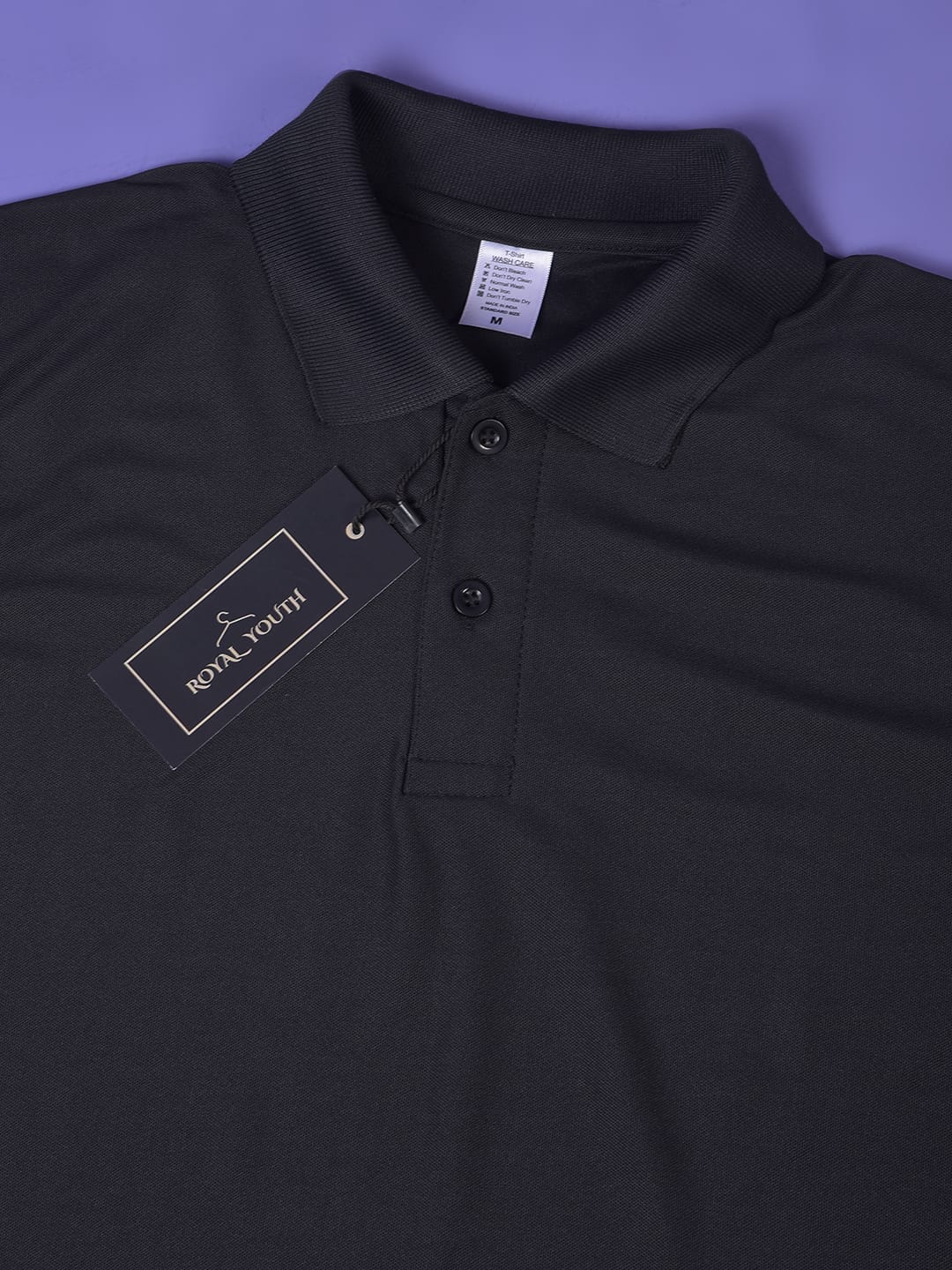 ROYAL  BLACK+SKY POLO COMBO