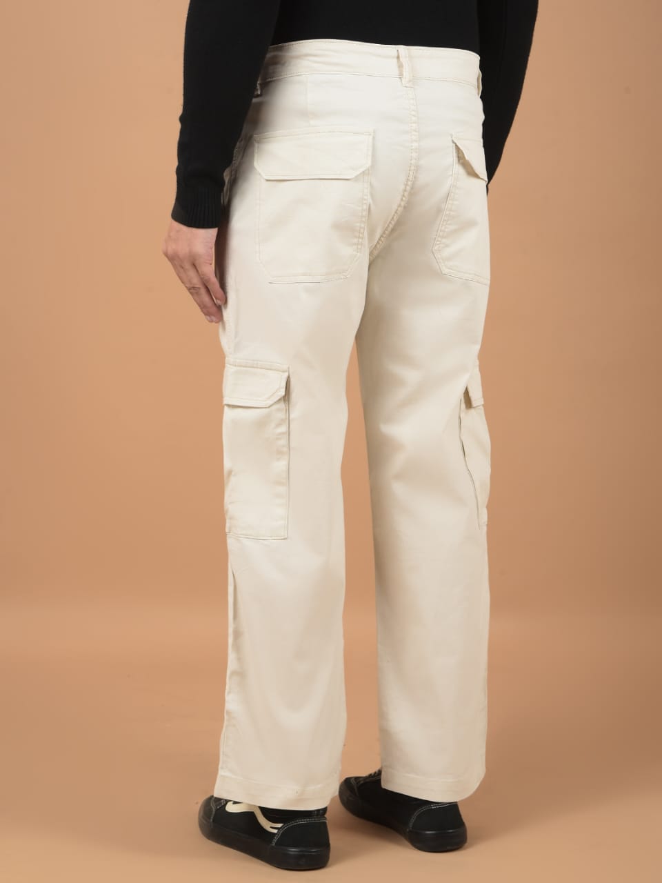 ROYAL OFF WHITE CARGO PANT