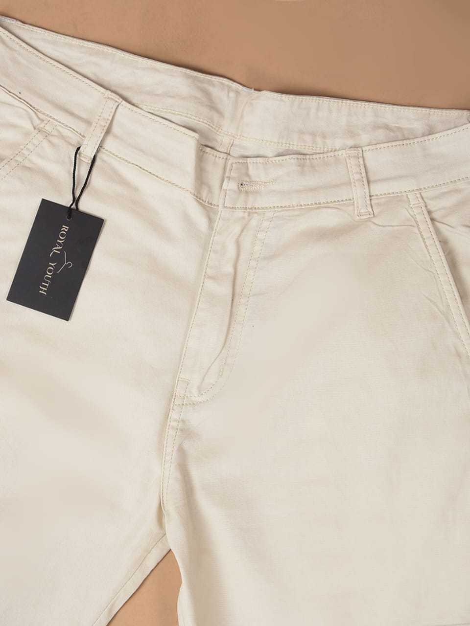 ROYAL OFF WHITE CARGO PANT