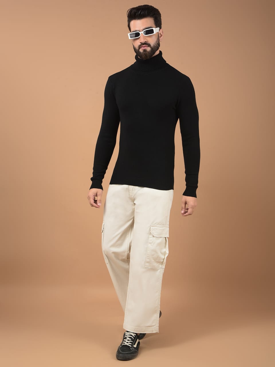 ROYAL OFF WHITE CARGO PANT
