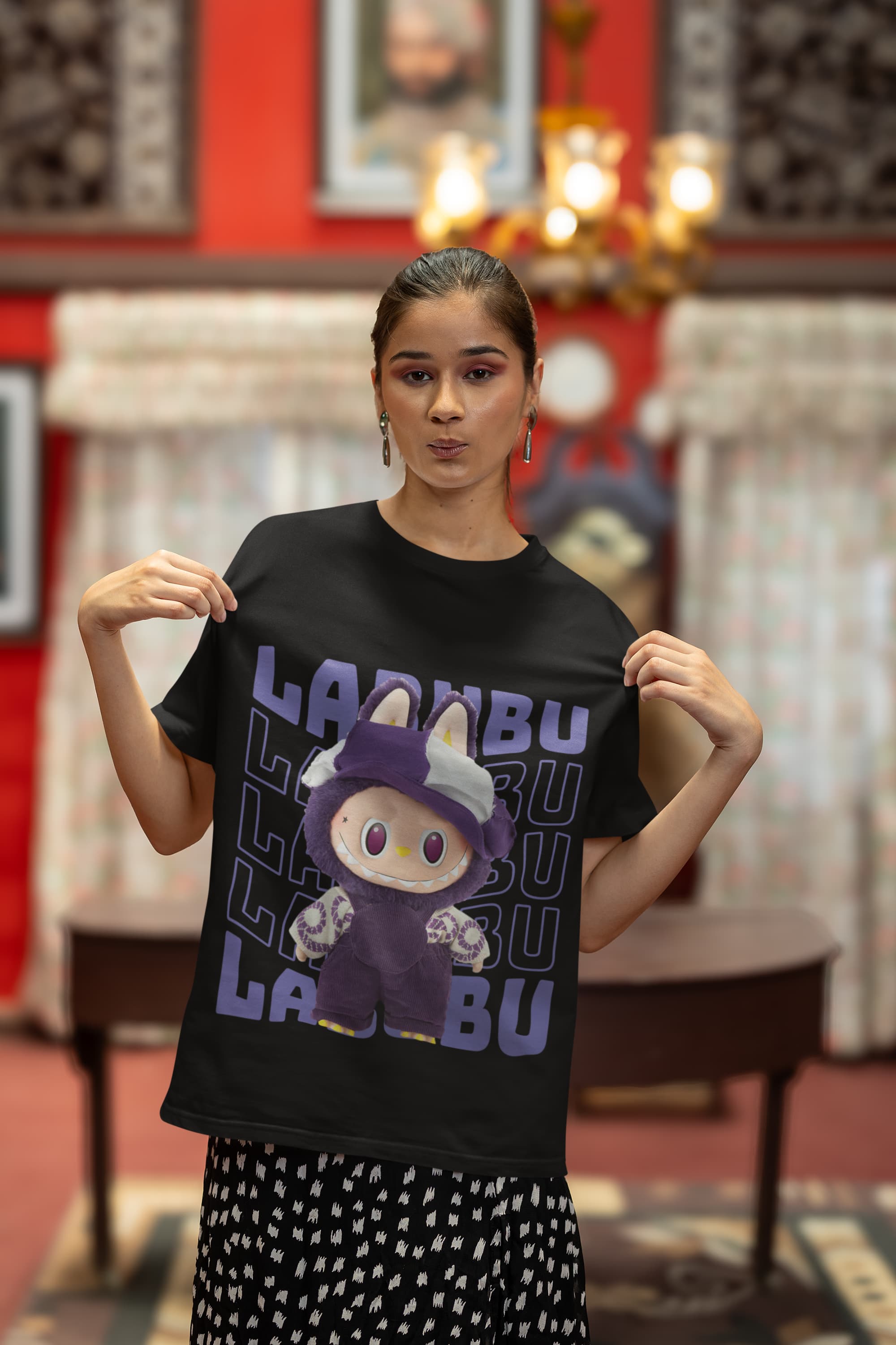 ROYAL LABUBU OVERSIZED TEE