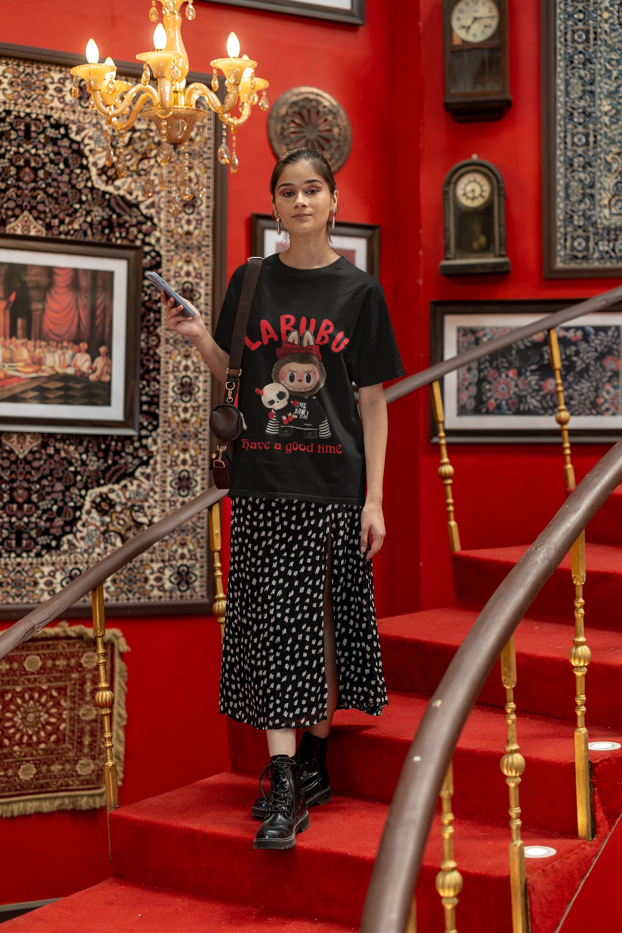 ROYAL LABUBU OVERSIZED TEE