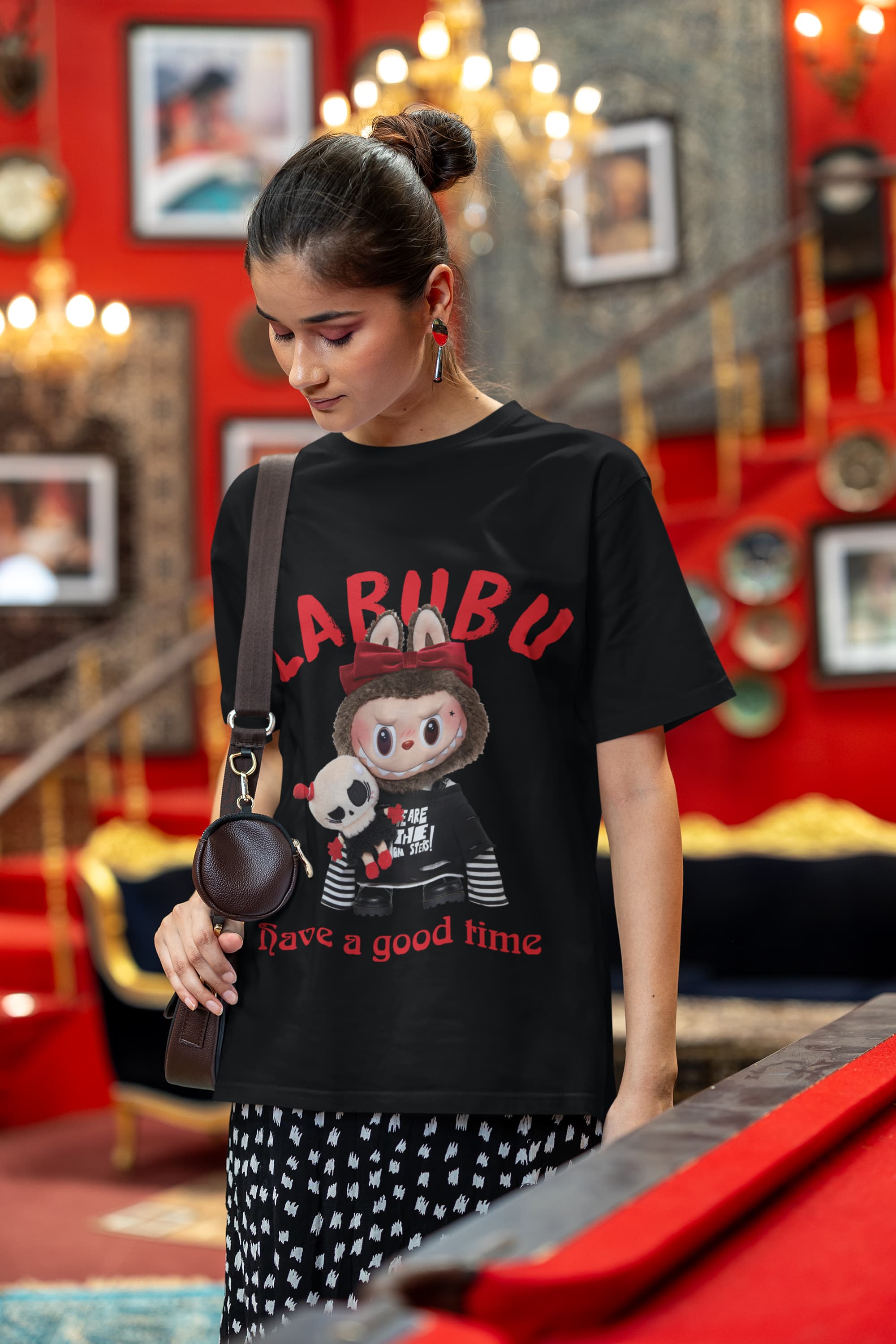 ROYAL LABUBU OVERSIZED TEE