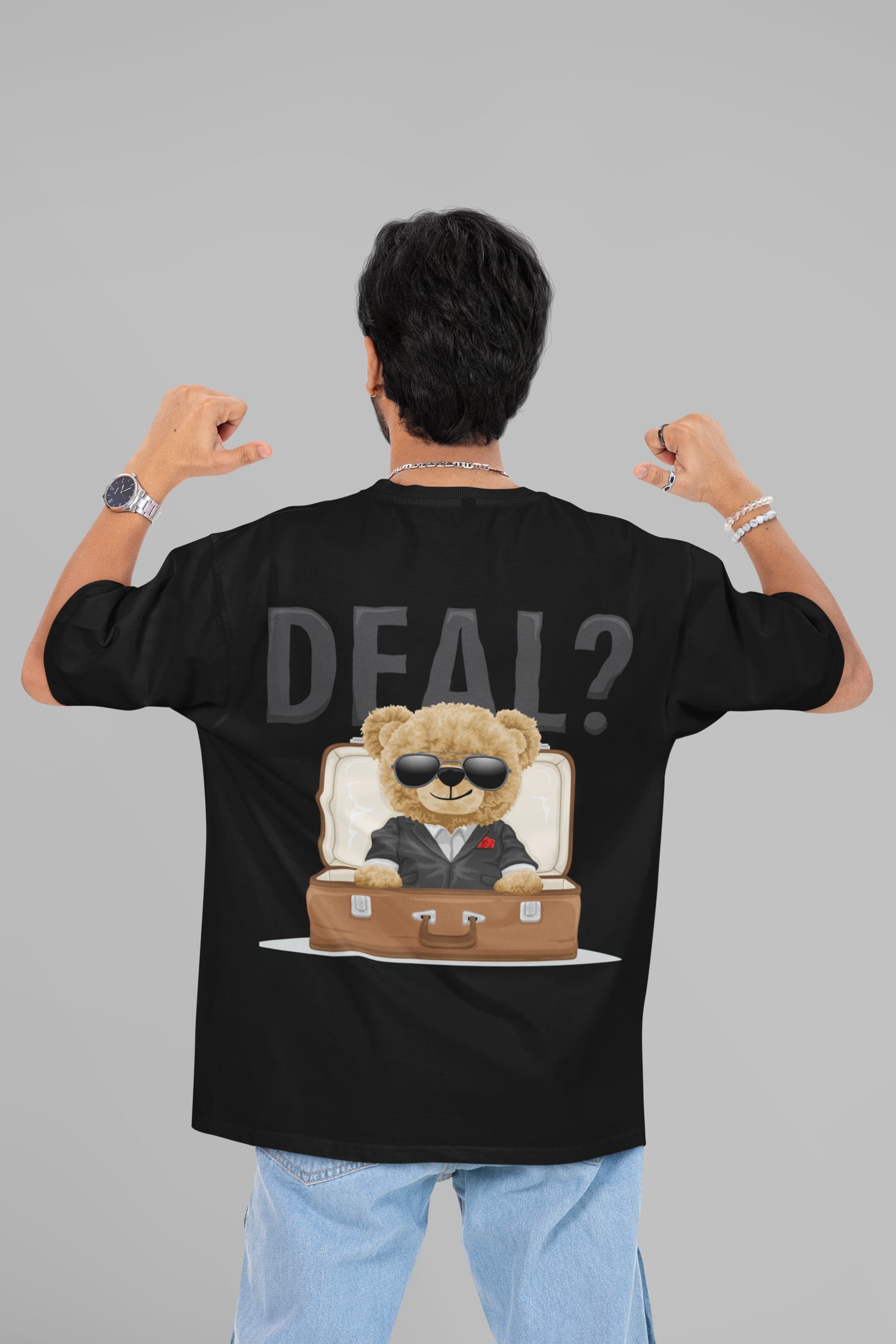 ROYAL BEAR DEAL OVERSIZED TEE