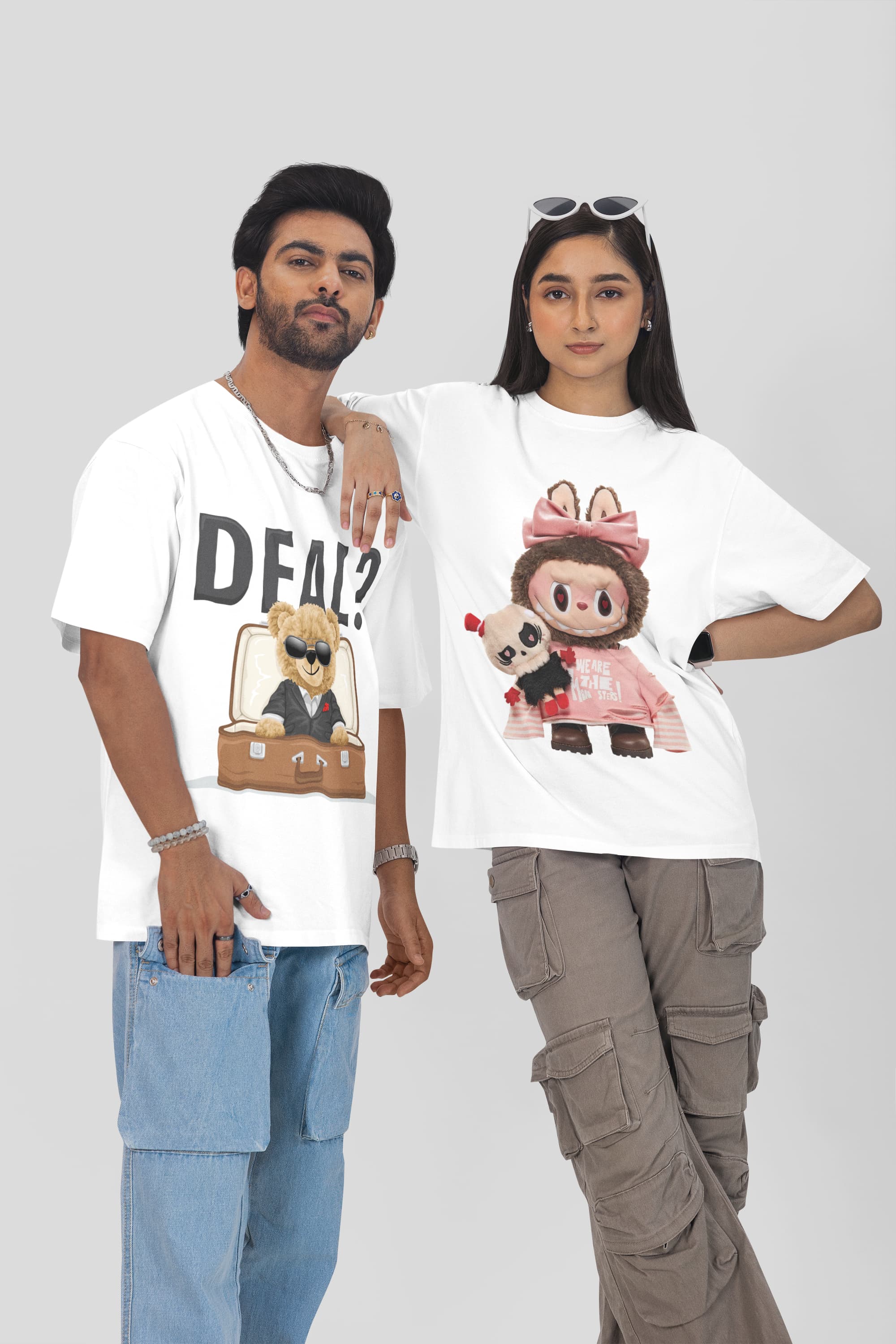 ROYAL COUPLE OVERSIZED TEE