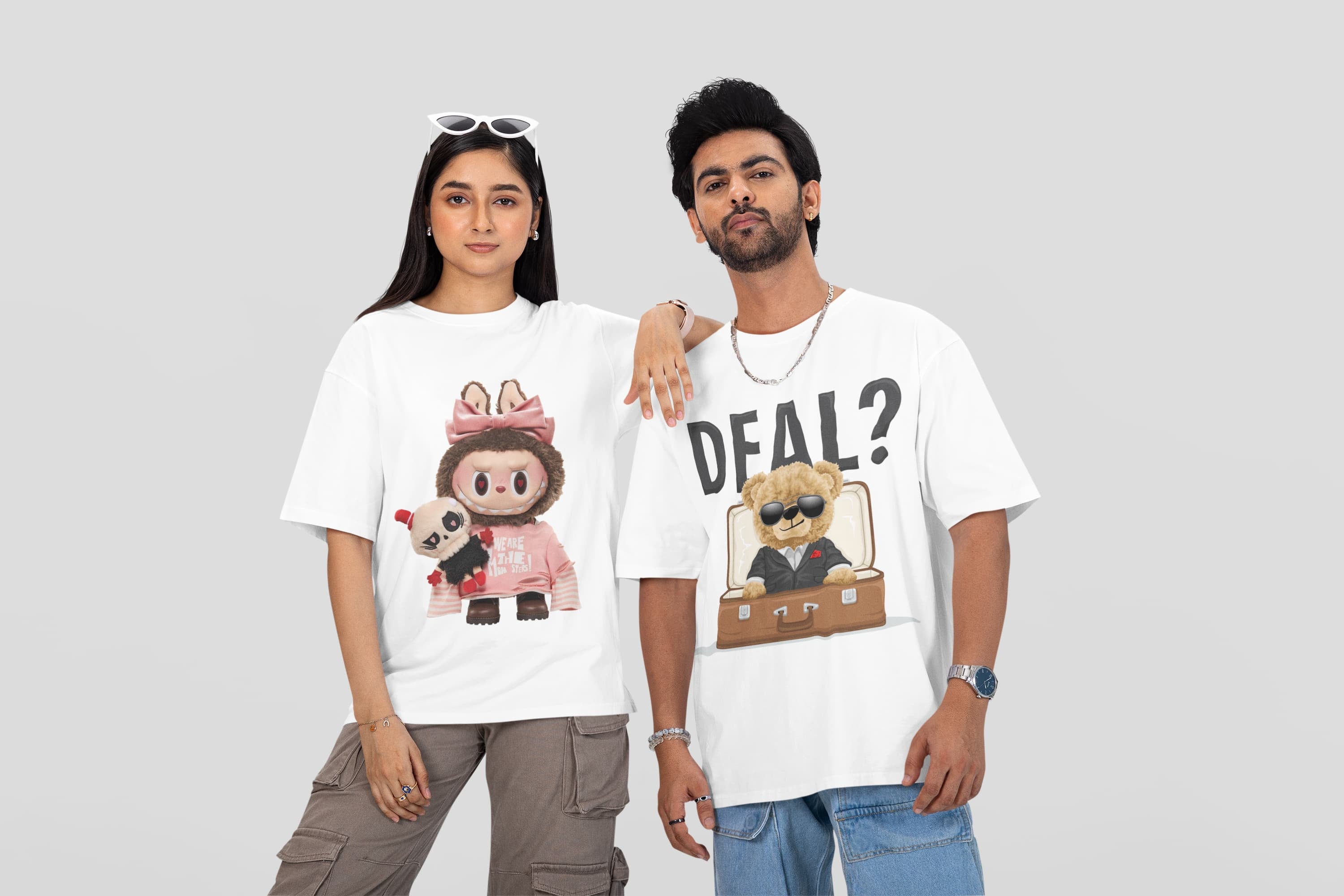 ROYAL COUPLE OVERSIZED TEE