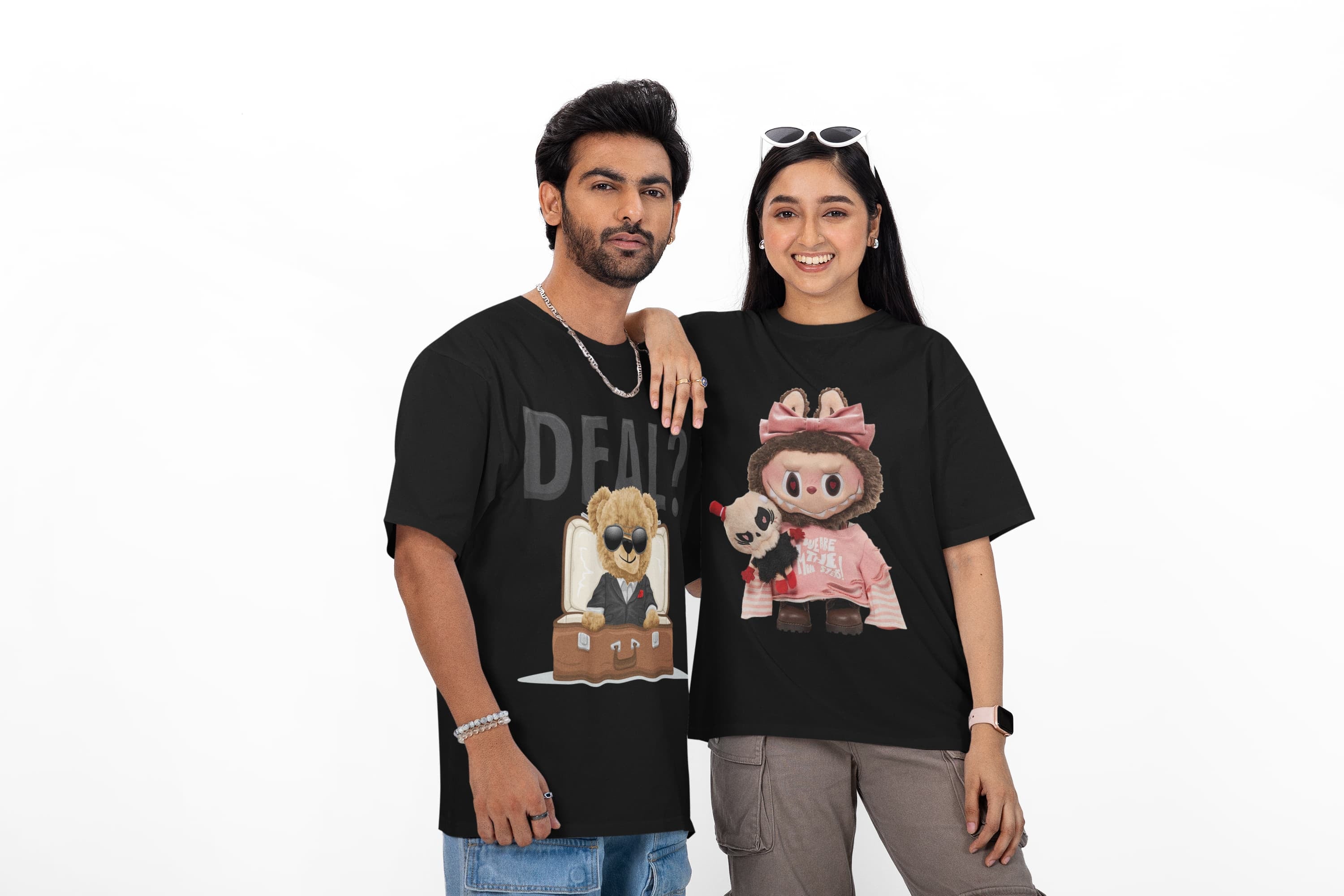 ROYAL COUPLE OVERSIZED TEE