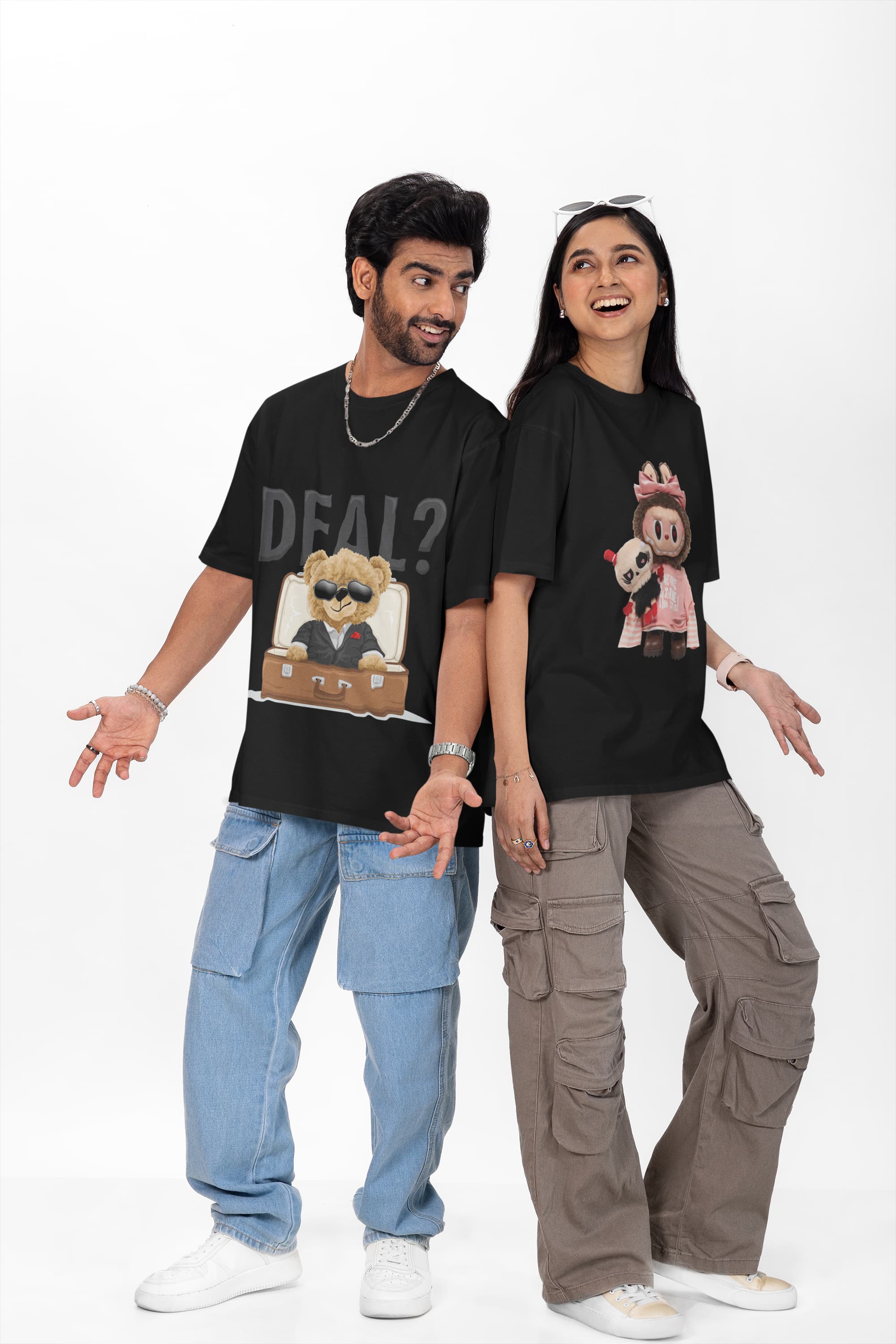 ROYAL COUPLE OVERSIZED TEE