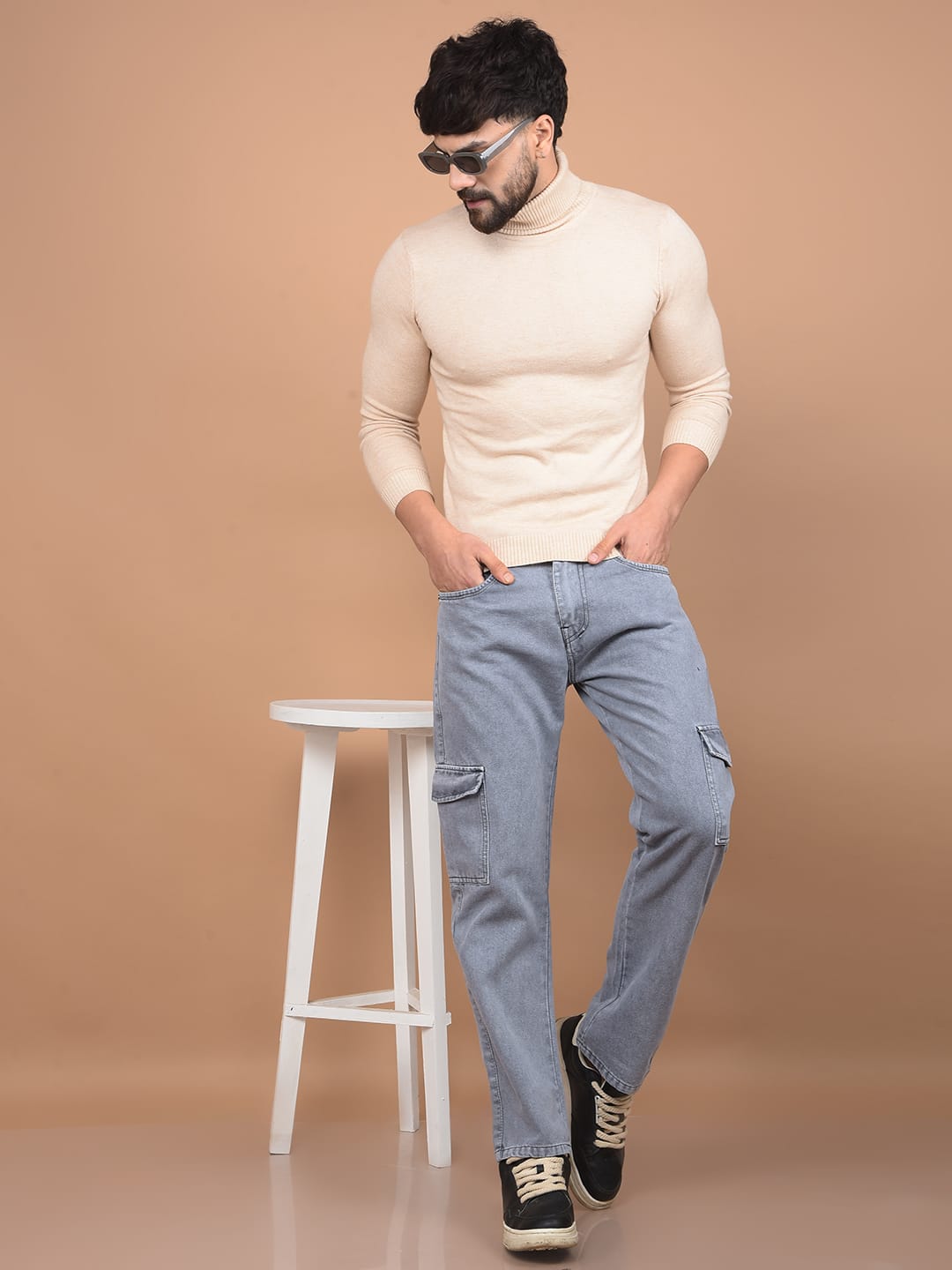 ROYAL GRAY CARGO PANT